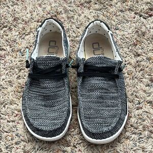 Hey Dude Kids Black Shoes